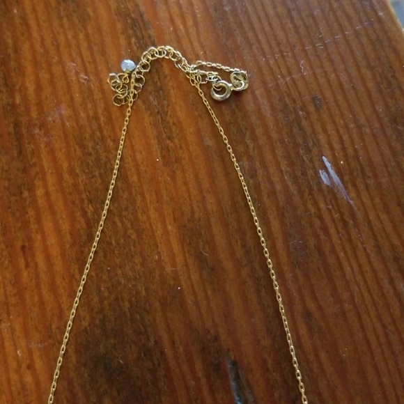 Rough diamond geometric necklace - Picture 2 of 4